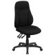 Alamont Home - Hughes Contemporary Fabric Swivel Office Chair - Black ALA-CUZ1-22584