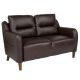 Alamont Home - Newton Hill Living Room Loveseat - Brown