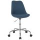 Alamont Home - Aurora Series Contemporary Fabric Swivel Office Chair - Blue