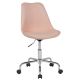Alamont Home - Aurora Series Contemporary Fabric Swivel Office Chair - Pink