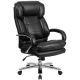 Alamont Home - Hercules Contemporary Leather/Faux Leather 24/7 Big & Tall Swivel Office Chair - Black LeatherSoft