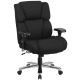 Alamont Home - Hercules Contemporary Fabric 24/7 Big & Tall Swivel High Back Office Chair - Black Fabric