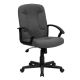 Alamont Home - Garver Contemporary Fabric Executive Swivel Office Chair - Gray