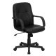 Alamont Home - Paulson Contemporary Vinyl Executive Swivel Office Chair - Black