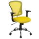 Alamont Home - Alfred Contemporary Mesh Swivel Office Chair - Yellow