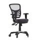 Alamont Home - Mid-Back Ergonomic Multifunction Mesh Chair with Polyurethane Wheels - Dark Gray