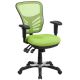 Alamont Home - Nicholas Contemporary Mesh Executive Swivel Office Chair - Green