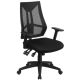 Alamont Home - Ivan Contemporary Mesh Swivel Office Chair - Black