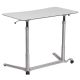 Alamont Home - Merritt Rectangle Contemporary Laminate Sit and Stand Desk - Light Gray