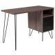 Alamont Home - Woodridge Collection Rectangle Contemporary Laminate Home Office Desk - Rustic
