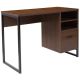 Alamont Home - Northbrook Rectangle Laminate 1-Drawer Home Office Desk - Rustic