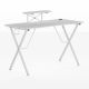 Alamont Home - Mallot Rectangle Contemporary Laminate Gaming Desk - White