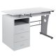 Alamont Home - Joshua Rectangle Contemporary Laminate Home Office Desk - White