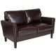 Alamont Home - Asti Living Room Loveseat - Brown LeatherSoft ALA-TMTG-231784