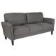 Alamont Home - Asti Living Room Sofa - Dark Gray Fabric