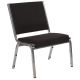 Alamont Home - Hercules Contemporary Fabric Big & Tall Stack Chair - Black Fabric ALA-YVEH-240166