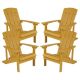 Alamont Home - Charlestown Adirondack Chair (set of 4) - Yellow