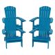Alamont Home - Charlestown Adirondack Chair (set of 4) - Blue