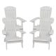 Alamont Home - Charlestown Adirondack Chair (set of 4) - White