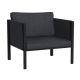 Alamont Home - Lea Patio Lounge Chair - Charcoal
