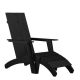Alamont Home - Sawyer Adirondack Chair - Black