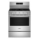 Maytag - 5.0 Cu. Ft. Freestanding Single Gas Range with No Preheat Air Fry and Air Baking - Stainless Steel