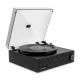 Victrola - Eastwood LP Stereo Bluetooth Record Player with Bluetooth and 3 speed Turntable - Black