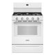 Maytag - 5.0 Cu. Ft. Freestanding Single Gas Range with No Preheat Air Fry and Air Baking - White