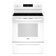 Whirlpool - 5.3 Cu. Ft. Freestanding Single Electric Range with Steam Air Fry and Air Baking - White