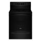 Whirlpool - 5.3 Cu. Ft. Freestanding Single Electric Range with Steam Air Fry and Air Baking - Black