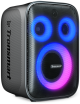 Tronsmart - Halo 200 Portable Party Speaker, 3-Way 120W Sound, 108dB Loud, Dynamic Light Show, 18H Playtime, Splash Proof, Custom EQ - Black