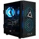 CLX - SET Gaming Desktop - AMD Ryzen 5 9600X - 32GB DDR5 5600 Memory - GeForce RTX 4060 - 1TB NVMe M.2 SSD - Black