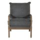 OSP Home Furnishings - Fletcher Spindle Chair - Charcoal