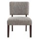 OSP Home Furnishings - Jasmine Accent Chair - Speckled Charcoal