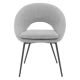 OSP Home Furnishings - Millie Accent /Dining Chair - Grey/ Black