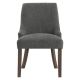 OSP Home Furnishings - Leona Dining Chair 2-PK - Charcoal