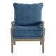 OSP Home Furnishings - Fletcher Spindle Chair - Navy