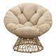 OSP Home Furnishings - Papasan Chair - Cream KMP2528-M52