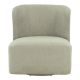 OSP Home Furnishings - Lucia Swivel Chair - Fog