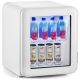 Cooluli Decor 1.7 cuft Glass Beverage Cooler (White) - White
