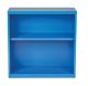 OSP Home Furnishings - Metal Bookcase - Blue