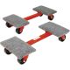 ROBERTS Heavy-Duty 1,000 lb. Capacity Cargo Dollies (2-Pack) 10-575
