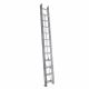 Werner 24 ft. Aluminum Extension Ladder (23 ft. Reach Height) with 250 lbs. Load Capacity Type l Duty Rating D1324-2