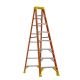 Werner 8 ft. Fiberglass Step Ladder (12 ft. Reach Height) with 300 lb. Load Capacity Type IA Duty Rating NXT1A08