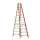 Werner 12 ft. Fiberglass Step Ladder (16 ft. Reach Height) with 300 lb. Load Capacity Type IA Duty Rating NXT1A12