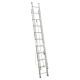Werner 20 ft. Aluminum Extension Ladder (19 ft. Reach Height) with 225 lb. Load Capacity Type II Duty Rating D1220-2