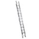 Werner 24 ft. Aluminum Extension Ladder (23 ft. Reach Height) with 225 lb. Load Capacity Type II Duty Rating D1224-2