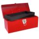 URREA Heavy Duty Metal Tool Box - 14 in. X 6 in. X 6 in.
