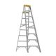 Werner 8 ft. Aluminum Step Ladder (12 ft. Reach Height) with 300 lb. Load Capacity Type IA Duty Rating 378