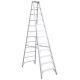 Werner 12 ft. Aluminum Step Ladder with 375 lb. Load Capacity Type IAA Duty Rating 412